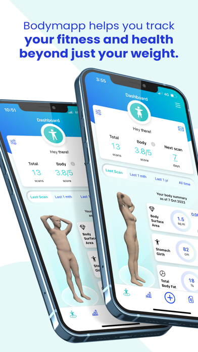 Bodymapp - At home body scans — developer App Store screenshot 1