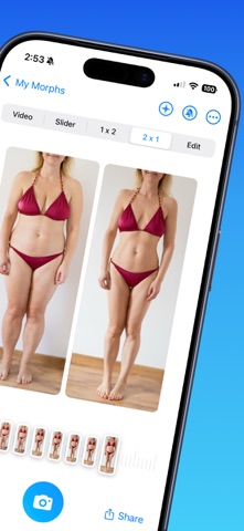 Body Progress Pics: Metamorph — developer App Store screenshot 2