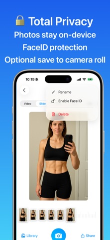 Body Progress Pics: Metamorph — developer App Store screenshot 3