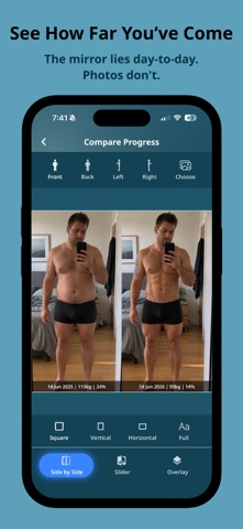 Progress Pics - Body Tracker — developer App Store screenshot 1