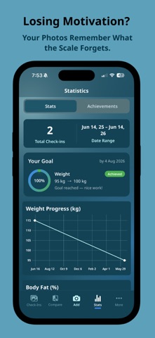 Progress Pics - Body Tracker — developer App Store screenshot 2